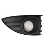 RENAULT FLUENCE- 09/12; SİS LAMBA KAPAĞI SAĞ SİYAH SİS DELİKLİ (SİS ÇERÇEVESİ SİYAH)