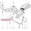 RENAULT KANGOO- 3- 08/13; MOTOR BEŞİĞİ ÖN TRAVERSİ (BEŞİK)