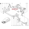 RENAULT MEGANE- 2- 03/09; MOTOR BEŞİĞİ ARKA (BEŞİK)