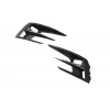 RENAULT MEGANE- 4- SD- 21/25; SİS LAMBA KAPAĞI SAĞ/SOL SET/SİS DELİKLİ/SİYAH/NİKELAJ ÇITALI