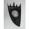RENAULT SCENIC- 2- 07/09; SİS LAMBA KAPAĞI SOL SİS DELİKLİ SİYAH (DIŞ ÇERÇEVESİ SİYAH) 2PARÇA(TYG)