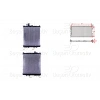 SU RADYATORU BRAZING MT-AT 375X370 MM NISSAN MICRA 1.0 1.3 1.4 92 >