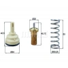 TERMOSTAT 80°C TEKLI-TAKIM PASSAT-TIGUAN CDGA-CKMA 1,4 TSI 10-