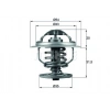 TERMOSTAT (87C) T4-T5-GOLF-JETTA-PASSAT-CORDOBA-IBIZA-TOLEDO-CADDYIII