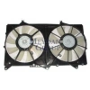 TOYOTA CAMRY- 01/04; RADYATÖR VE KLİMA FAN DAVLUMBAZI ÇİFTLİ KOMPLE (9+7 KANAT)
