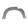 TOYOTA HILUX- PICK UP VIGO- 05/11; ARKA ÇAMURLUK AĞZI PLASTİĞİ SOL 4X4 SİYAH VE BEYAZ RENKLİ
