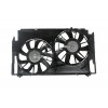 TOYOTA RAV4- 13/16; RADYATÖR VE KLİMA FAN DAVLUMBAZI KOMPLE ÇİFTLİ (MOTORLU)(9+7 KANAT) (ORİS)
