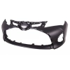 TOYOTA YARIS- 14/16; ÖN TAMPON SİYAH (SİS/PANJUR DELİKLİ) (TW)