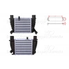 TURBO RADYATORU (INTERCOOLER) 210X205X64 NISSAN NOTE NV200 1.5 DCI 06 >