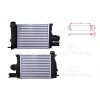 TURBO RADYATORU (INTERCOOLER) 256X217X40 RENAULT CLIO 4 (BH_) 0.9 Tce GRANDTOUR (KH_) 0.9 Tce 12> DACIA DOKKER MPV (KE_) 1.5 dCi 12>