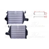 TURBO RADYATORU (INTERCOOLER) 290X277X50 MERCEDES-BENZ BENZ V 200 CDI VITO 108 CDI 2.2 110 CDI 2.2 112 CDI 2.2 99 >