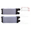 TURBO RADYATORU (INTERCOOLER) 300X142X80 CITROEN BERLINGO PEUGEOT PARTNER TEPEE 1.6 HDI 08 >