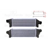 TURBO RADYATORU (INTERCOOLER) 400X127X72 FORD TRANSIT2.0 DI 00 >