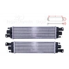 TURBO RADYATORU (INTERCOOLER) 407X114,5X40 FIAT ALBEA PALIO 1.3 JTD 1.3 JTD MULTIJET 03 >