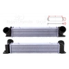 TURBO RADYATORU (INTERCOOLER) 509X97X85 BMW E81 1.16D 1.18D 1.20D E90 3.16D 3.18D 3.20D 3.20D XD E81 X1 1.6D 1.8D 2.0D SDRIVE 04 >