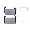 TURBO RADYATORU (INTERCOOLER) 523X347X27 OPEL ASTRA H 1.7 CDTI 07>
