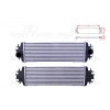 TURBO RADYATORU (INTERCOOLER) 540X172X40 OPEL VIVARO COMBI 1.9 DTI NISSAN PRIMASTER 1.9 DCI 100 RENAULT TRAFIC 2 BUS 1.9 DCI 1.9 DCI 01 >