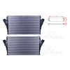 TURBO RADYATORU (INTERCOOLER) 650X397X30 OPEL SIGNUM VECTRA C 1.9 CDTI 04>