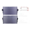 TURBO RADYATORU (INTERCOOLER) 688X422X27 VOLVO S60 1 2.0 T - 2.4 D5 - 2.4 T5 00-10/ S80 1 2.0 T - 2.4 D5 - 2.8 T6 98-06/ V70 2 2.4 D5 00-07/ XC70 2 2.4 D5 97-07