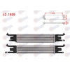 TURBO RADYATORU (INTERCOOLER) FIAT GRANDE PUNTO (199) 1.3 MJT 90 HP 2005-2012