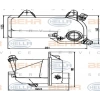 TURBO RADYATÖRÜ O.CEKER TRANSIT V-184 MONDEO III 2.0 TDCI 01-