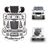 W463-W464 YENİ 2020 G63 AMG DÖNÜŞÜM SETİ (1:1)