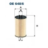 YAĞ FİLTRESİ FIN OE 648/4KAMPANYALI