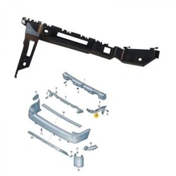 ARKA TAMPON BRAKETI SAG TRANSPORTER T7 2015>> GKL 292820