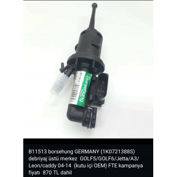 DEBRİYAJ ÜST MERKEZİ GOLF5 / GOLF6 / JETTA / A3 / LEON / CADDY 04-14 KUTU İÇİ ORJİNAL