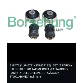 SALINCAK BURCU TAKIM 4 PARÇA SET GOLF4 / BORA / FABİA / PASSAT / TOLEDO / LEON / OCTAVİA / A3