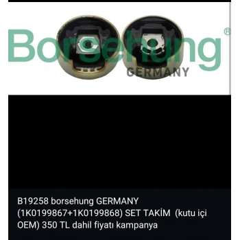 TRAVERS TAKOZU ALT ÜST SET KUTU İÇİ ORJİNAL GOLF 5 / GOLF 6 / JETTA / PASSAT / CADDY / A3 / LEON