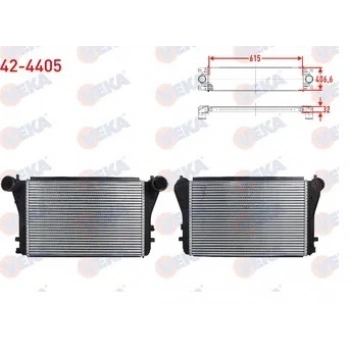 TURBO RADYATÖRÜ (SEKMANLI) CADDY 04-10 / AUDİ A3 03-12 / OCTAVİA 04-12 2KA - 2KH - 2CA - 2CH