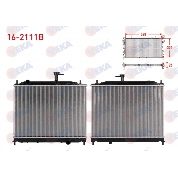 SU RADYATORU BRAZING HYUNDAI ACCENT ERA 1.5 CRDI M-T 2006-2012 VEKA 16-2111B