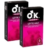 Okey Prezervatif Çifte Haz 2li (20 Adet)