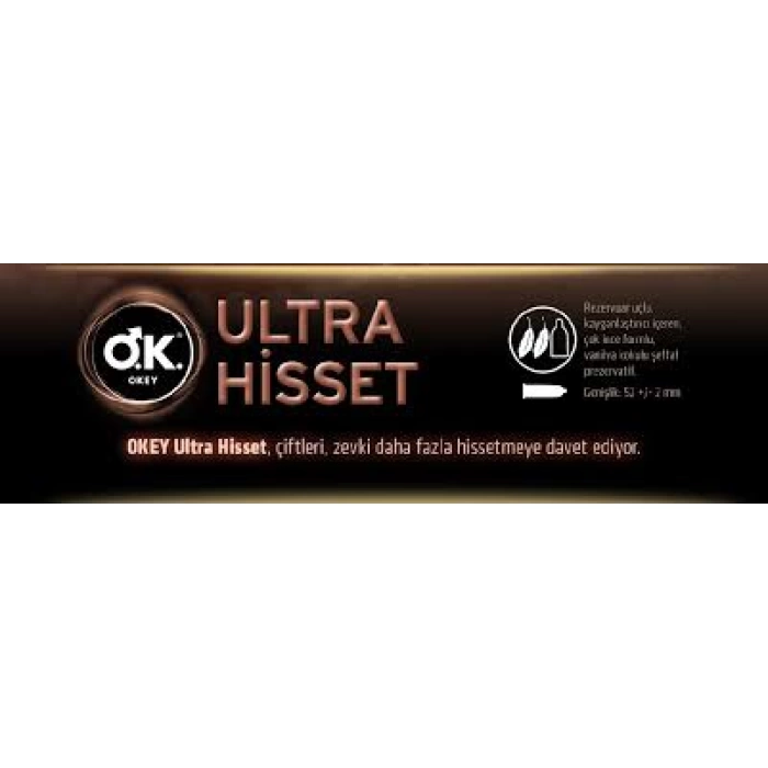 Okey Prezervatif Ultra Hisset