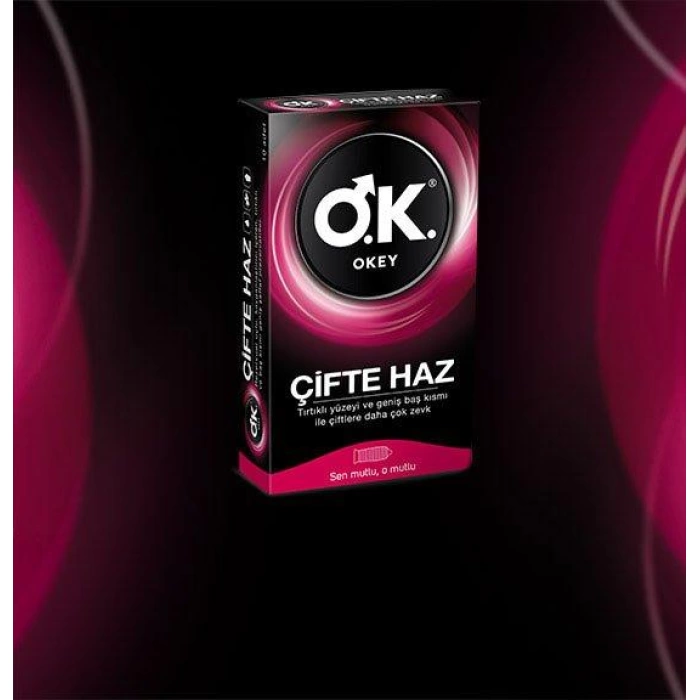 Okey Prezervatif Çifte Haz
