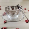 Paşabahçe Ottoman Gümüş Çay ve Nescafe Fincan Takımı-6 Kişilik