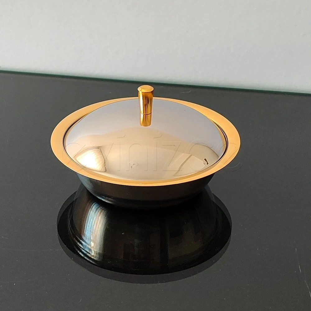 Eva Liza Zarif Çelik Tabaklı Çay Seti -12 Kişilik, 40 Parça