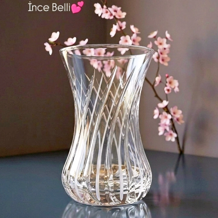 İnce Belli Rain Çay Bardağı -6 Adet