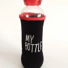 Cam Matara Kadife Kılıf Kristal Kapak  My Bottle - 600 ml