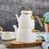 Vintage Emaye Çaydanlık Seti