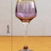Renkli Kahve Yanı Su Bardağı - 6 Kişilik