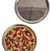 Çelik Delikli Pizza ve Lahmacun Tepsisi 28 Cm-2 ADET