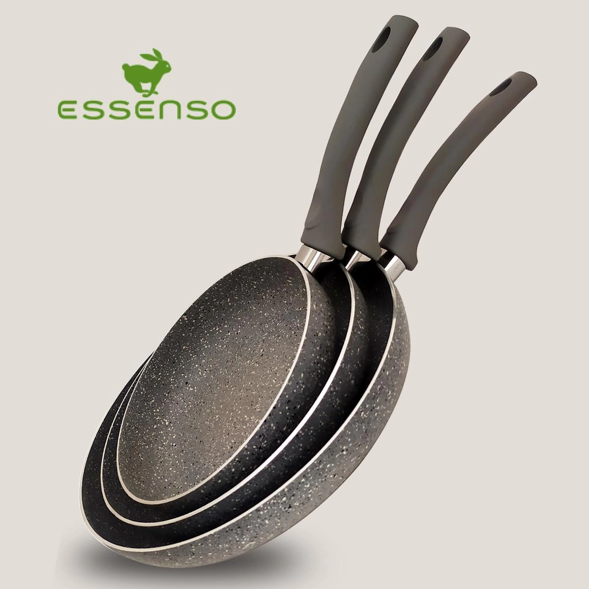 Essenso Granit 3lü Tava Seti 20-24-28 cm