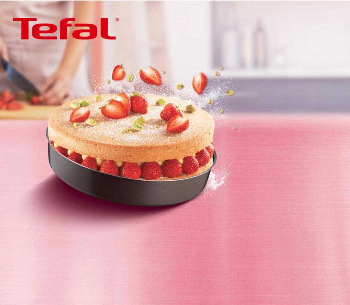 Tefal Perfect Bake Yuvarlak Kek Kalıbı - 26 cm