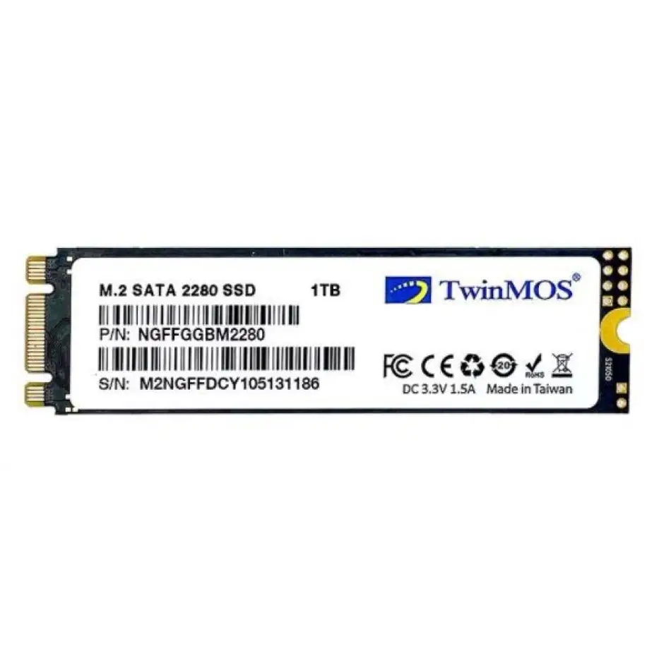 1 Tb Twınmos M.2 2280 Sata3 580/550 Ngffggbm2280