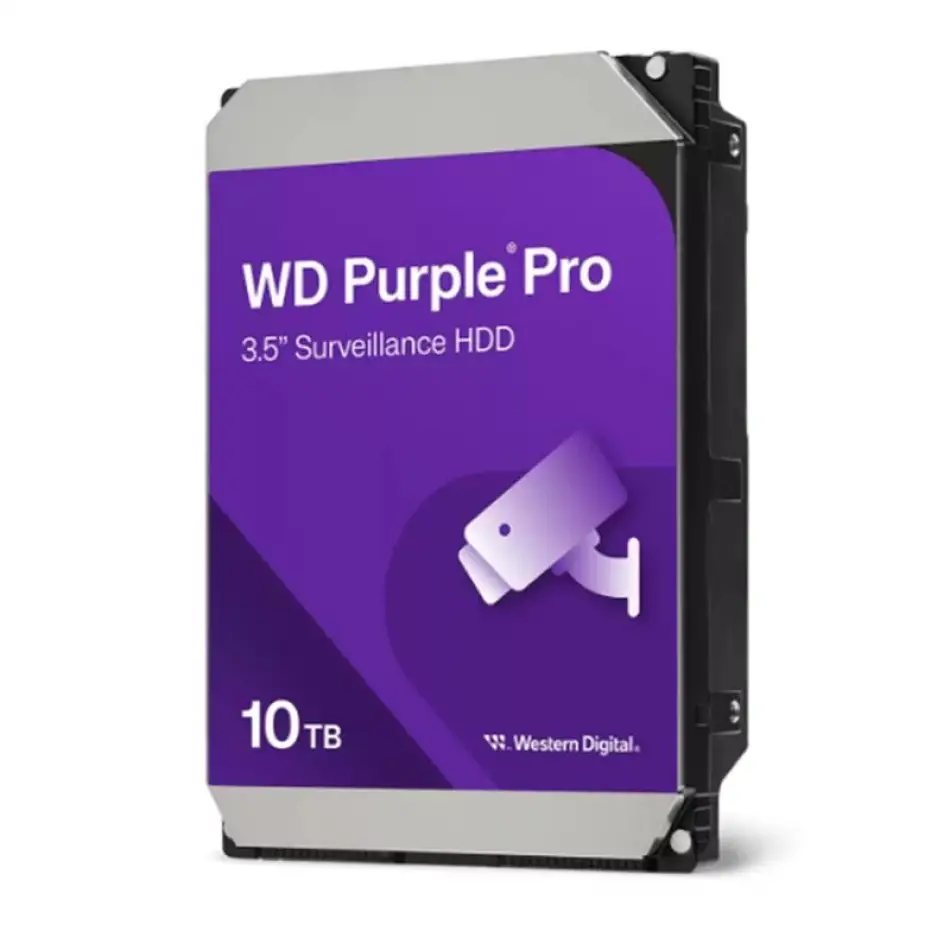 10 Tb Wd 3.5 Purple Pro Sata3 7200rpm 512mb 7/24 Guvenlık Wd102purp (3 Yıl Resmı Dıst Garantılı)