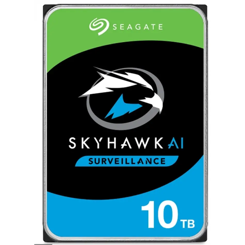 10tb Seagate Skyhawk Aı 256mb 7200rpm 7/24 St10000ve001