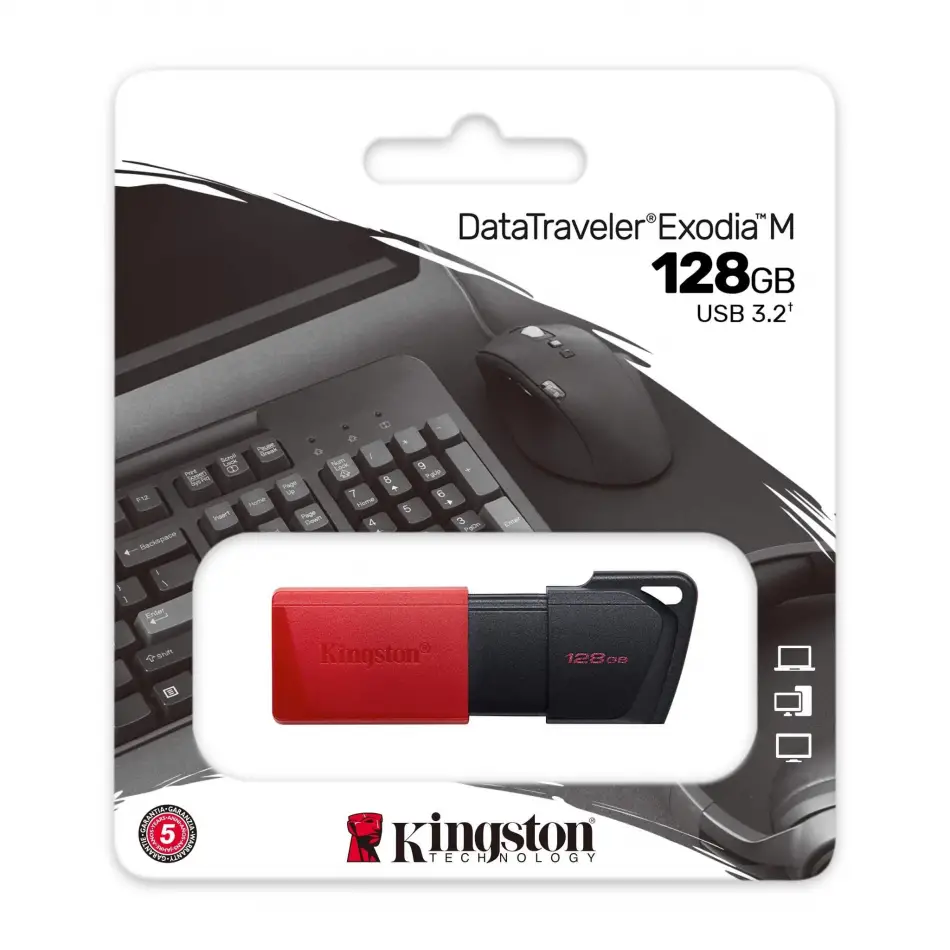 128 Gb Kıngston Exodıa M Usb Bellek 3.2 Dt Dtxm/128gb