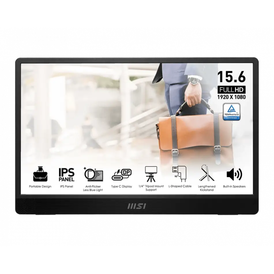 15.6 Msı Pro Mp161 E2 Ips 4ms 60hz Adaptıve-sync Portatif